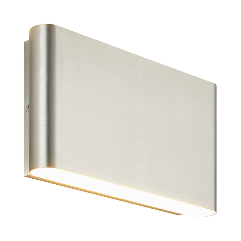 Matteo Lighting S06509BN LED Outdoor Lantern, Brushed Nickel
