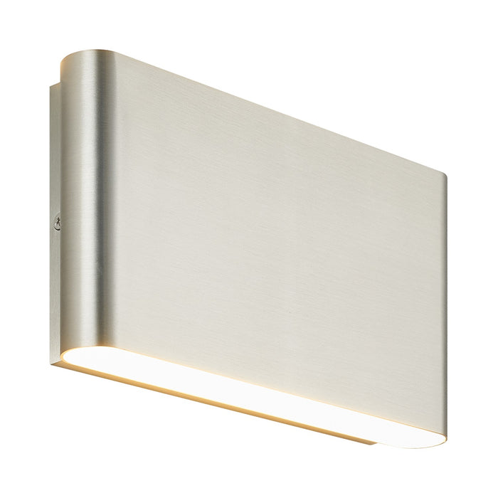Matteo Lighting S06509BN LED Outdoor Lantern, Brushed Nickel