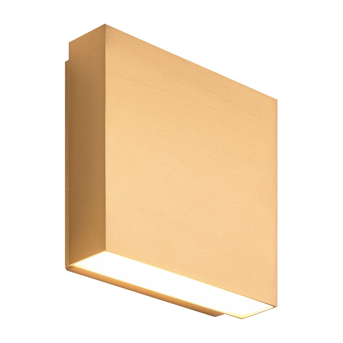 Matteo Lighting S06606AG LED Outdoor Lantern, Aged Gold Brass
