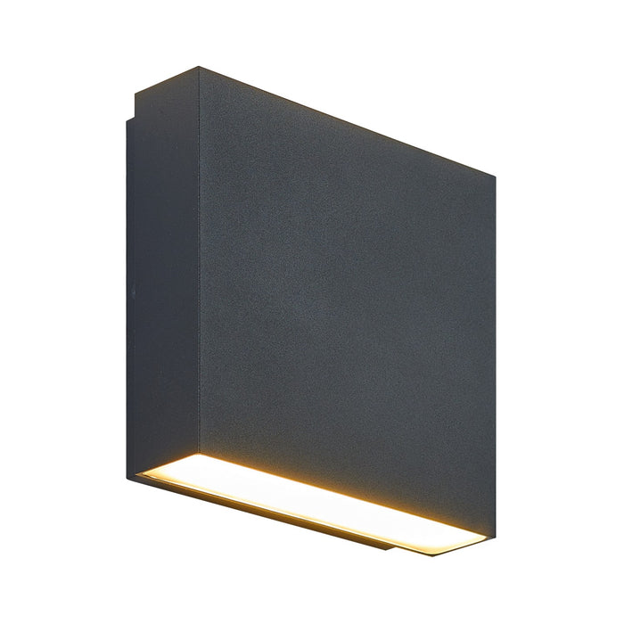Matteo Lighting S06606MB LED Outdoor Lantern, Matte Black