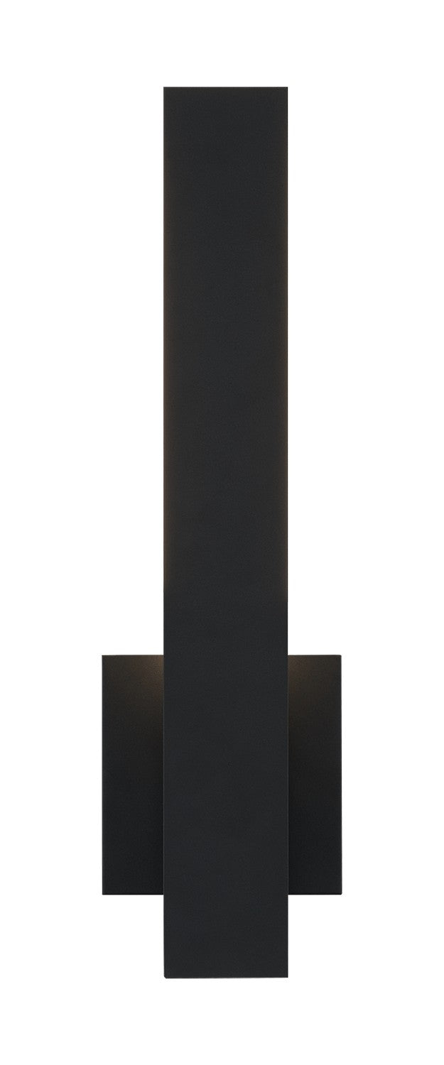 Matteo Lighting S07918MB LED Outdoor Lantern, Matte Black