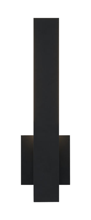 Matteo Lighting S07918MB LED Outdoor Lantern, Matte Black