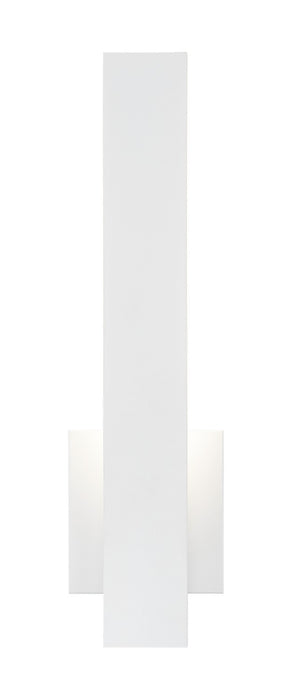 Matteo Lighting S07918MW LED Outdoor Lantern, Matte White