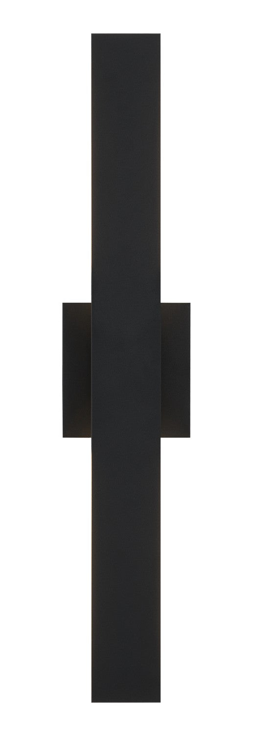 Matteo Lighting S07924MB LED Outdoor Lantern, Matte Black