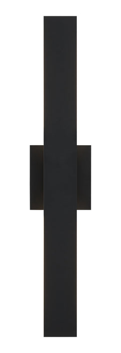 Matteo Lighting S07924MB LED Outdoor Lantern, Matte Black