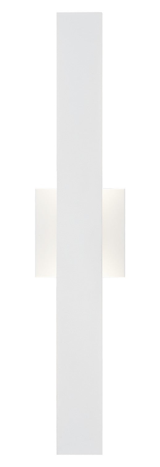 Matteo Lighting S07924MW LED Outdoor Lantern, Matte White