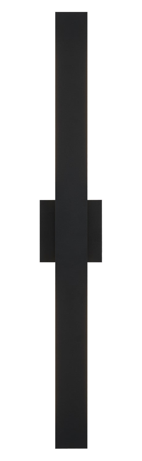 Matteo Lighting S07934MB LED Outdoor Lantern, Matte Black