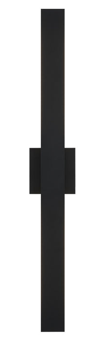 Matteo Lighting S07934MB LED Outdoor Lantern, Matte Black