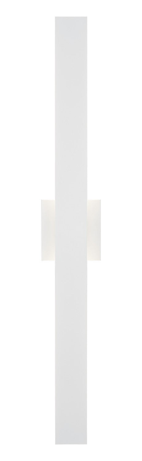 Matteo Lighting S07934MW LED Outdoor Lantern, Matte White