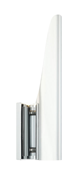 Matteo Lighting W32401CH One Light Wall Sconce, Chrome