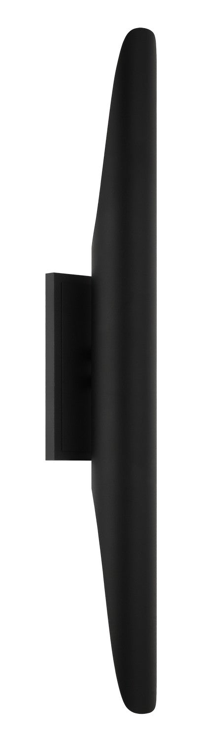 Matteo Lighting W32422MB Two Light Wall Sconce, Matte Black