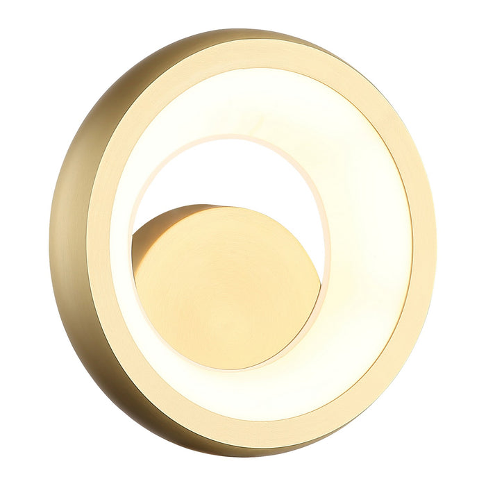 Matteo Lighting W32708BG LED Wall Sconce, Brushed Gold