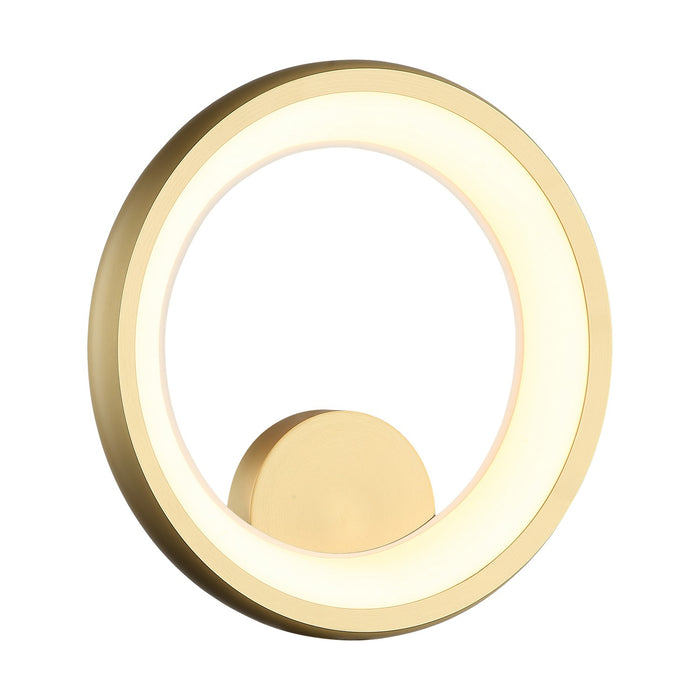 Matteo Lighting W32712BG LED Wall Sconce, Brushed Gold