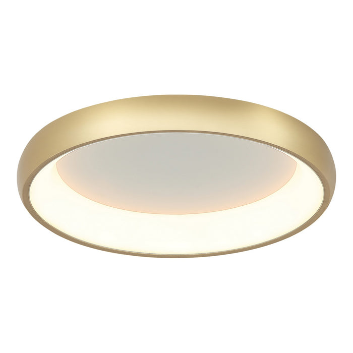 Matteo Lighting X32712BG LED Flush Mount, Brushed Gold