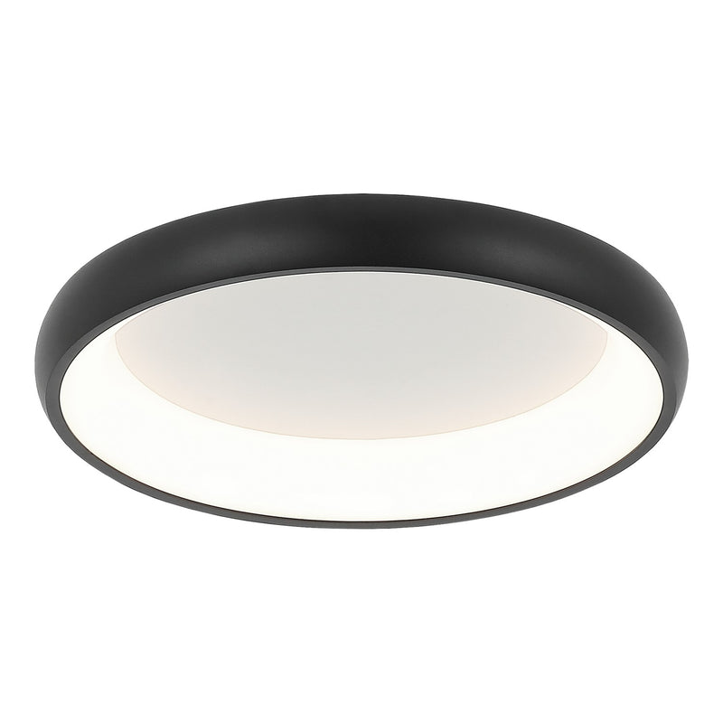 Matteo Lighting X32712MB LED Flush Mount, Matte Black