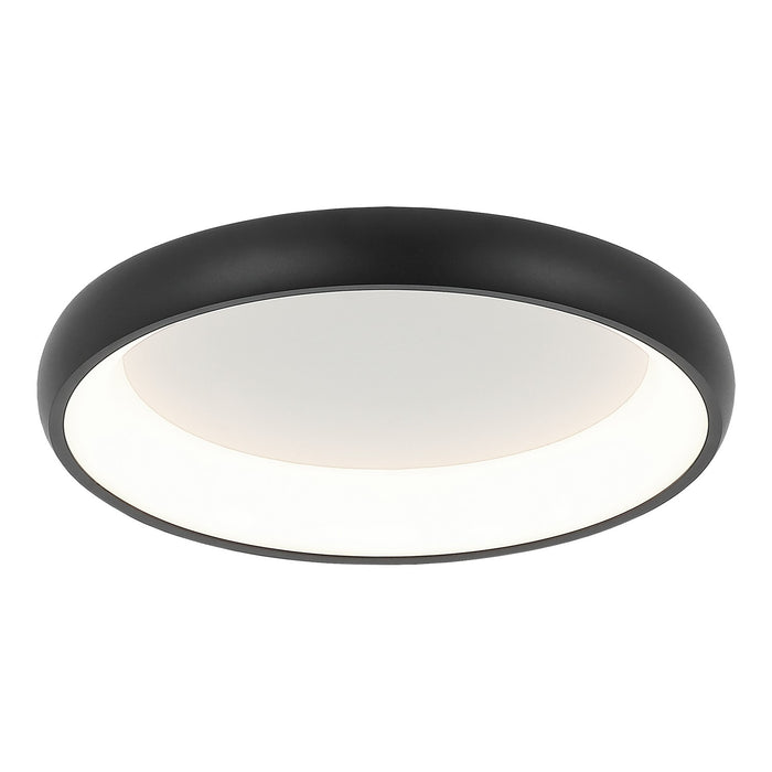Matteo Lighting X32712MB LED Flush Mount, Matte Black