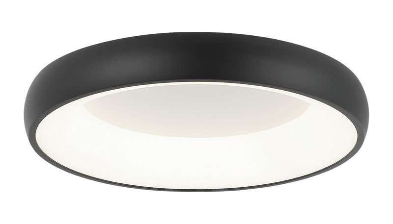 Matteo Lighting X32716MB LED Flush Mount, Matte Black