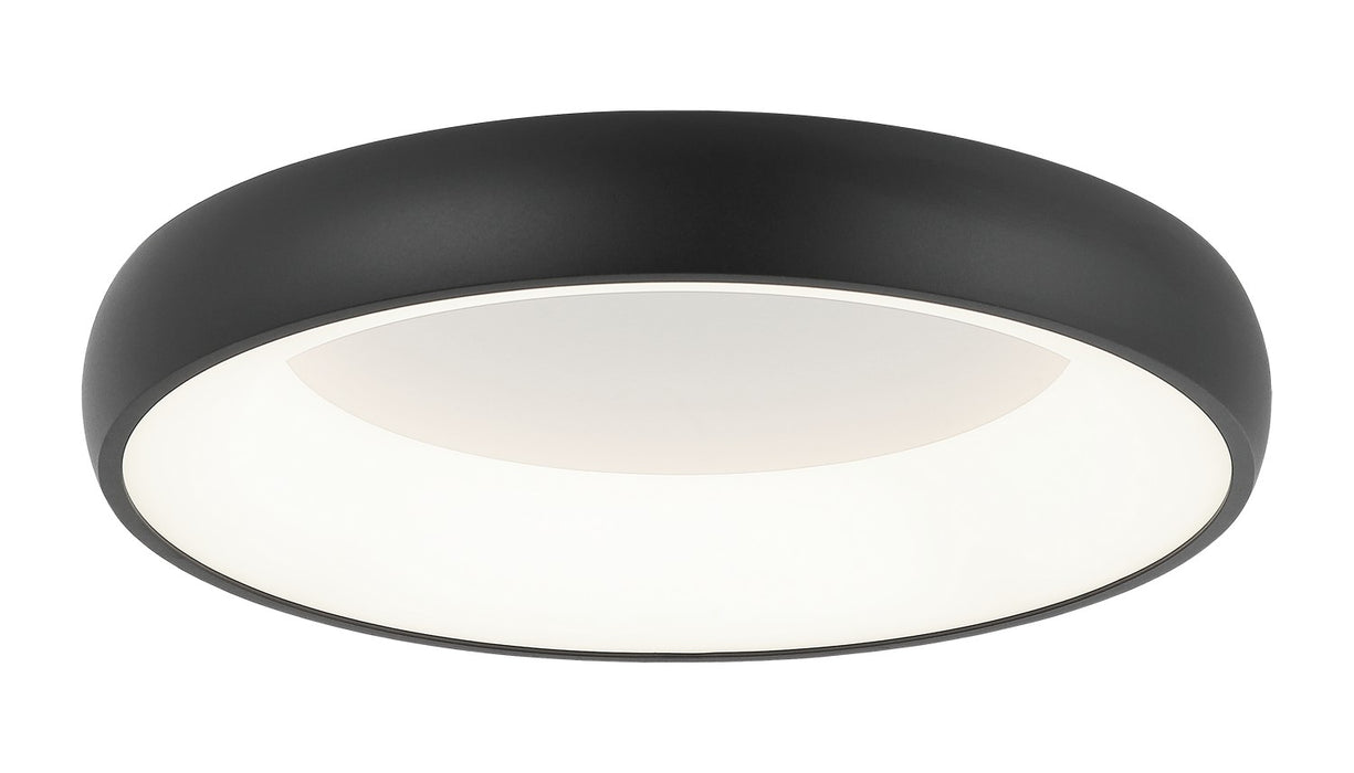 Matteo Lighting X32716MB LED Flush Mount, Matte Black