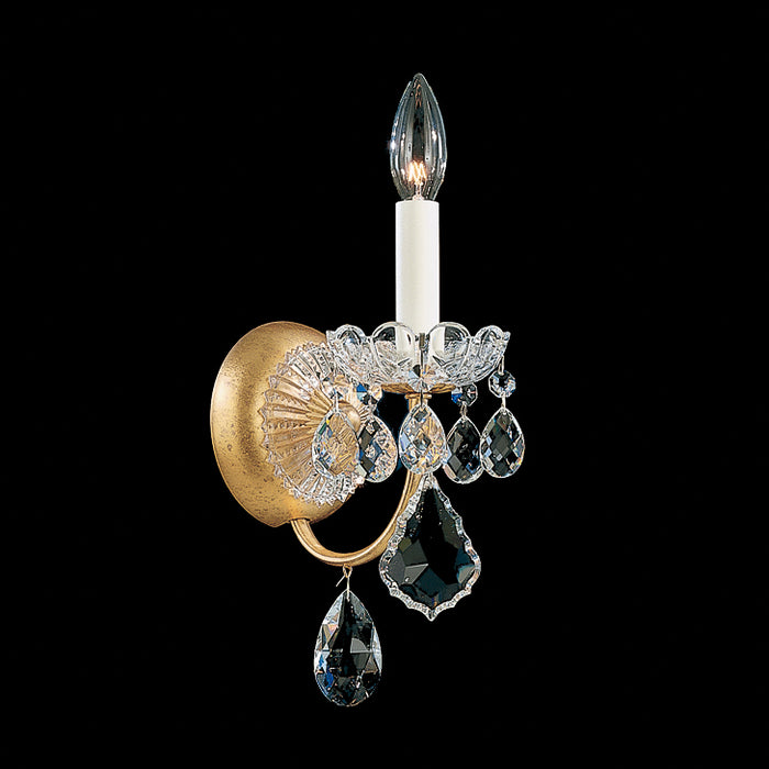 Schonbek 3650-26H One Light Wall Sconce, French Gold