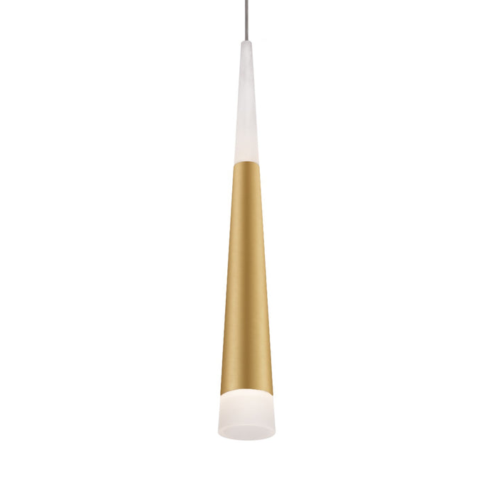 Kuzco Lighting 402501BG-LED LED Pendant, Brushed Gold