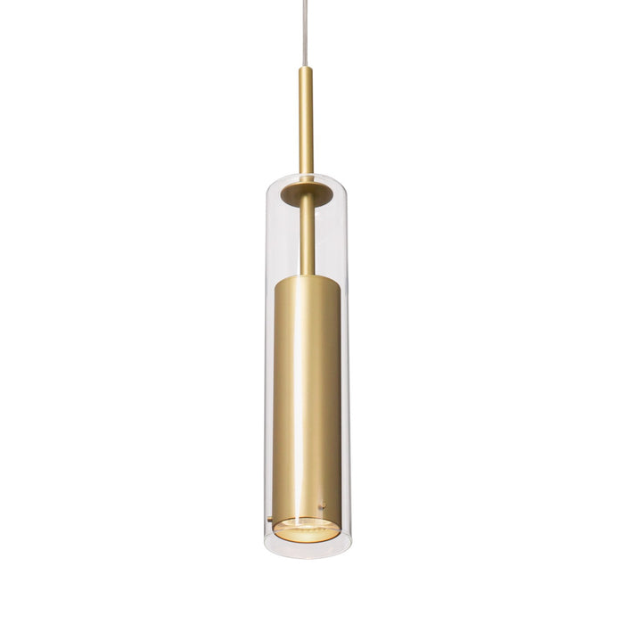 Kuzco Lighting 41411-BG One Light Pendant, Brushed Gold