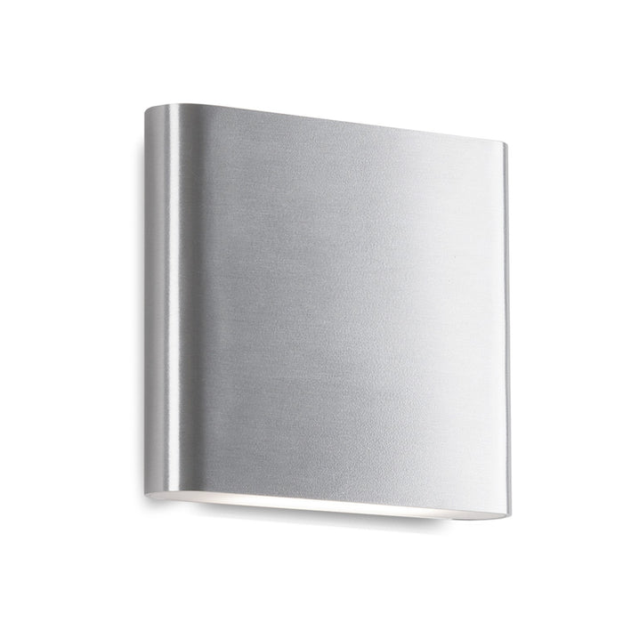 Kuzco Lighting AT68006-BN LED Outdoor Wall Lantern, Brushed Nickel