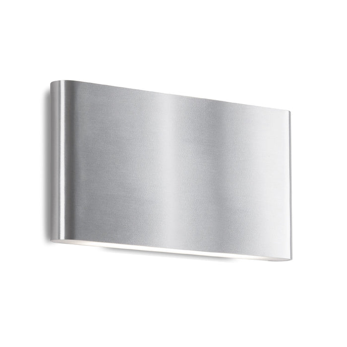 Kuzco Lighting AT68010-BN LED Outdoor Wall Lantern, Brushed Nickel
