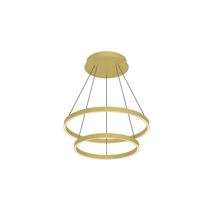 Kuzco Lighting CH87224-BG LED Chandelier, Brushed Gold