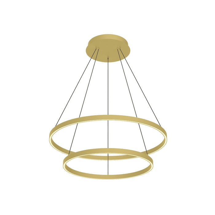 Kuzco Lighting CH87832-BG LED Chandelier, Brushed Gold