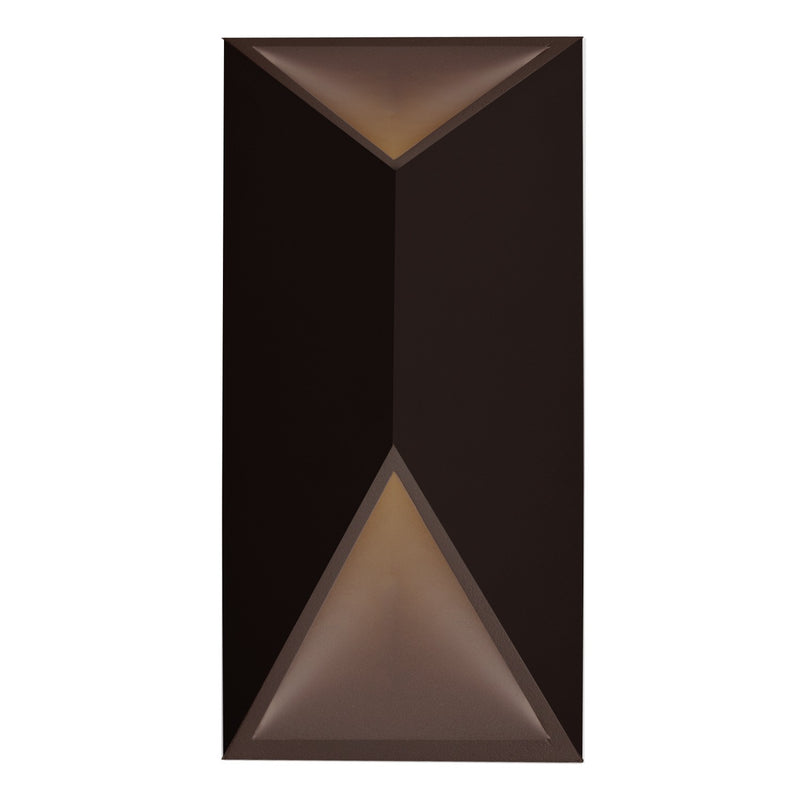 Kuzco Lighting EW60312-BZ LED Outdoor Wall Lantern, Bronze