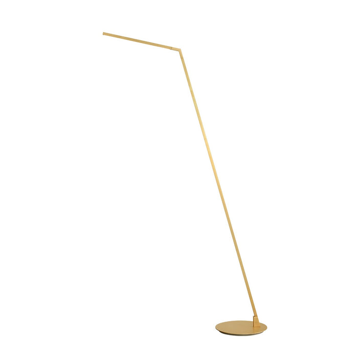 Kuzco Lighting FL25558-BG LED Floor Lamp, Brushed Gold