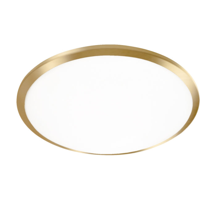 Kuzco Lighting FM1515-BG LED Flush Mount, Brushed Gold