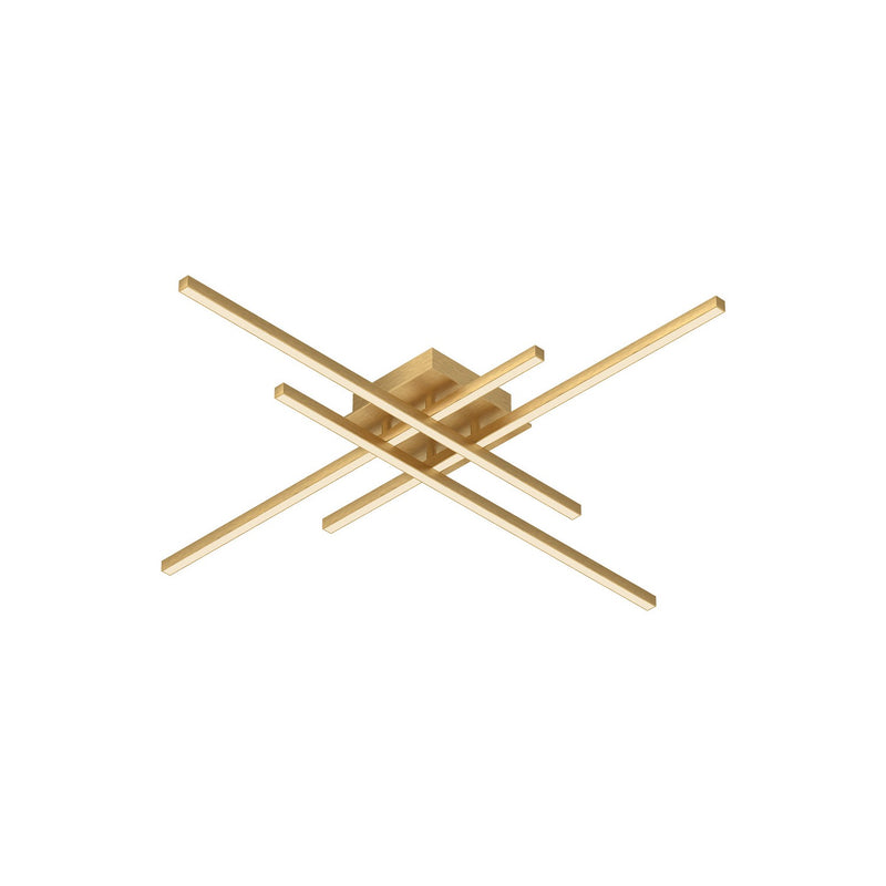 Kuzco Lighting FM18232-BG LED Flush Mount, Brushed Gold