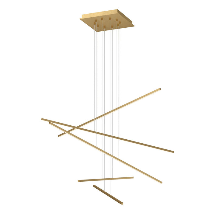 Kuzco Lighting MP18205-BG LED Pendant, Brushed Gold