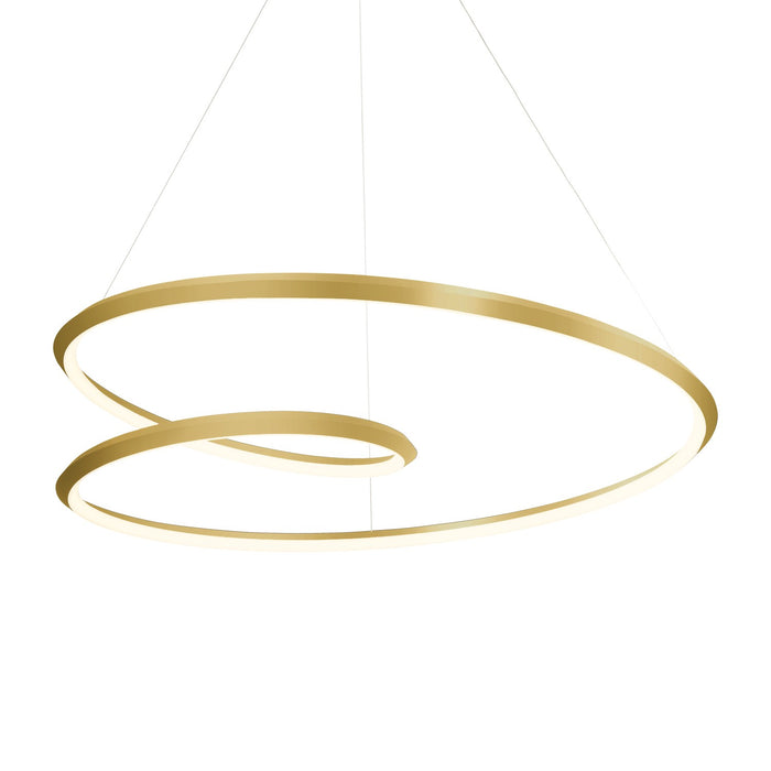 Kuzco Lighting PD22339-BG LED Pendant, Brushed Gold