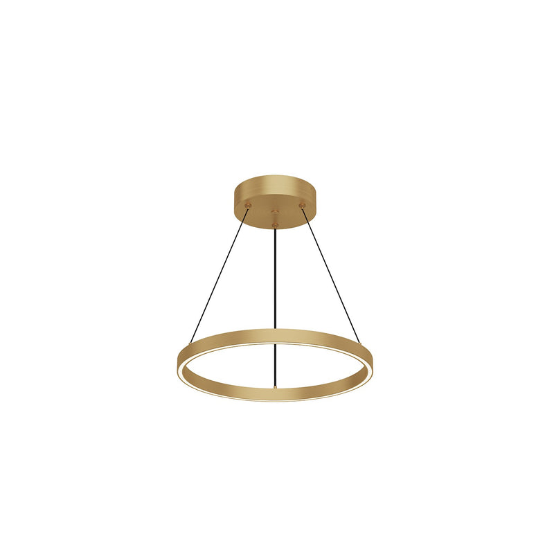 Kuzco Lighting PD87718-BG LED Pendant, Brushed Gold
