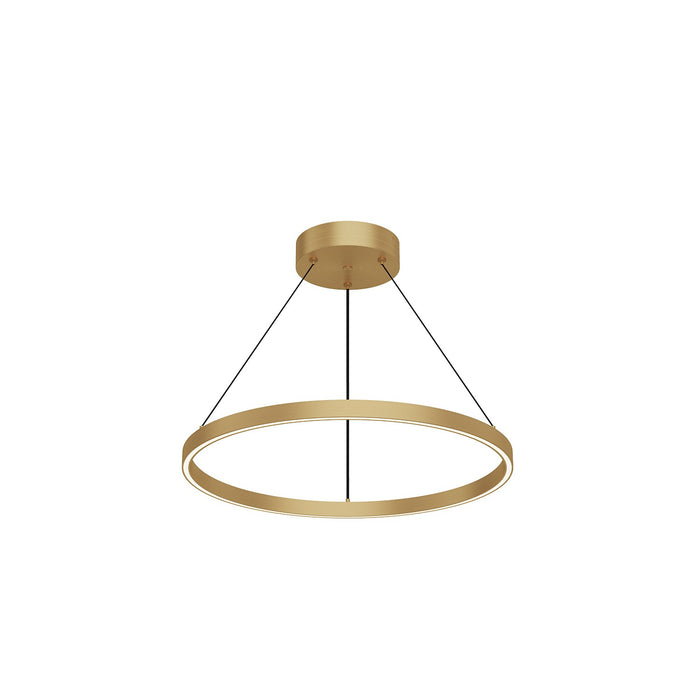 Kuzco Lighting PD87724-BG LED Pendant, Brushed Gold