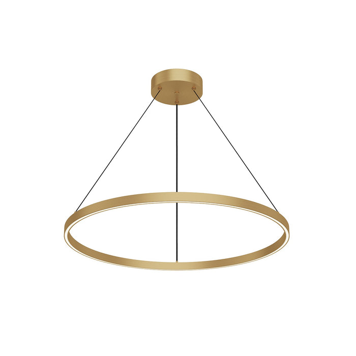 Kuzco Lighting PD87732-BG LED Pendant, Brushed Gold