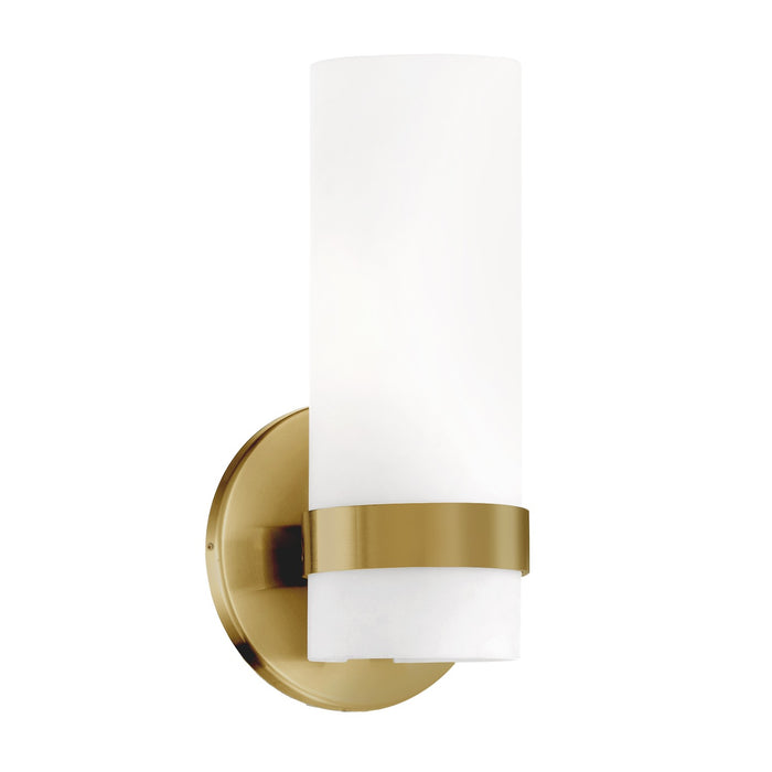 Kuzco Lighting WS9809-BG LED Semi-Flush Mount, Brushed Gold