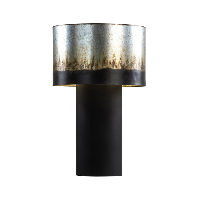 Varaluz 323T02OG Two Light Table Lamp, Ombre Galvanized
