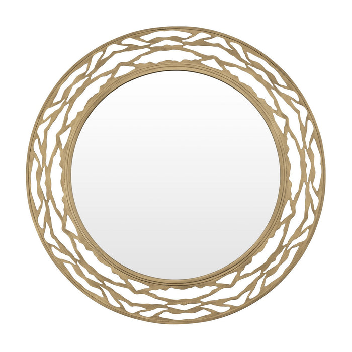 Varaluz 348MI33HG Mirror, Havana Gold