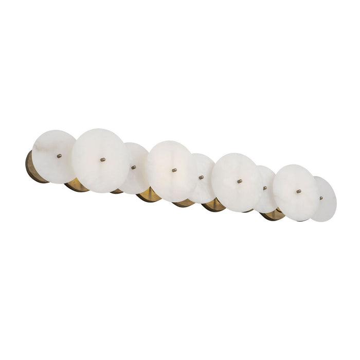 Varaluz 370B04HG Four Light Bath, Havana Gold