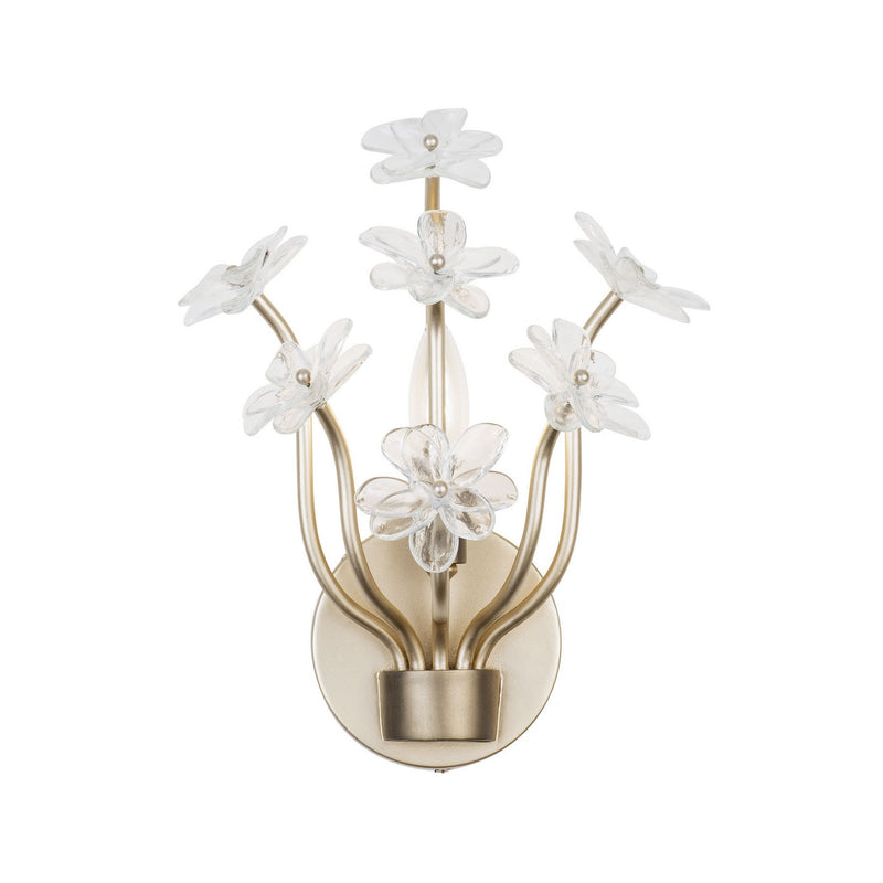 Varaluz 378W01GDAR One Light Wall Sconce, Gold Dust/Artifact