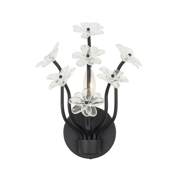 Varaluz 378W01MB One Light Wall Sconce, Matte Black