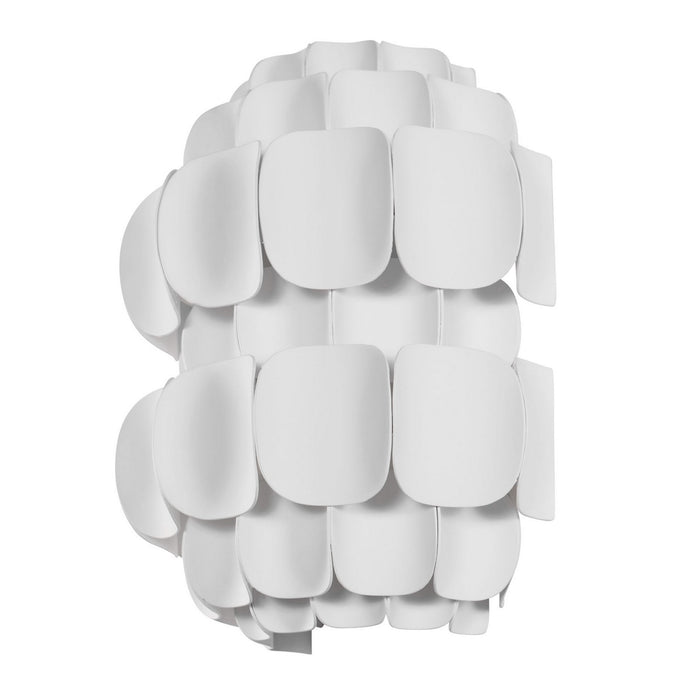 Varaluz 382W01MW One Light Wall Sconce, Matte White