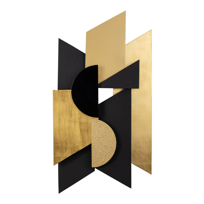 Varaluz 425WA96 Wall Art, Blacks and Golds