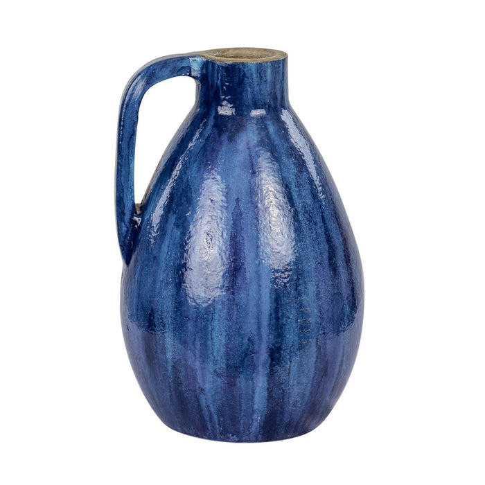 Varaluz 445VA01A Vase, Blue Lustro