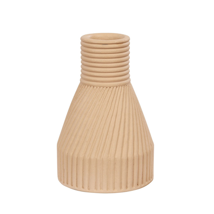 Varaluz 445VA03A Vase, Wash Brown
