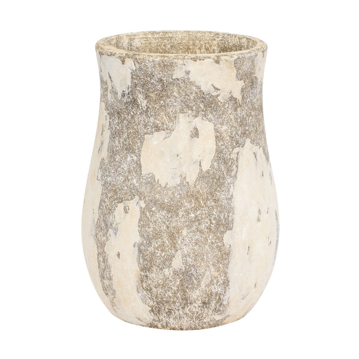 Varaluz 445VA05D Vase, Distressed Cafe au Lait