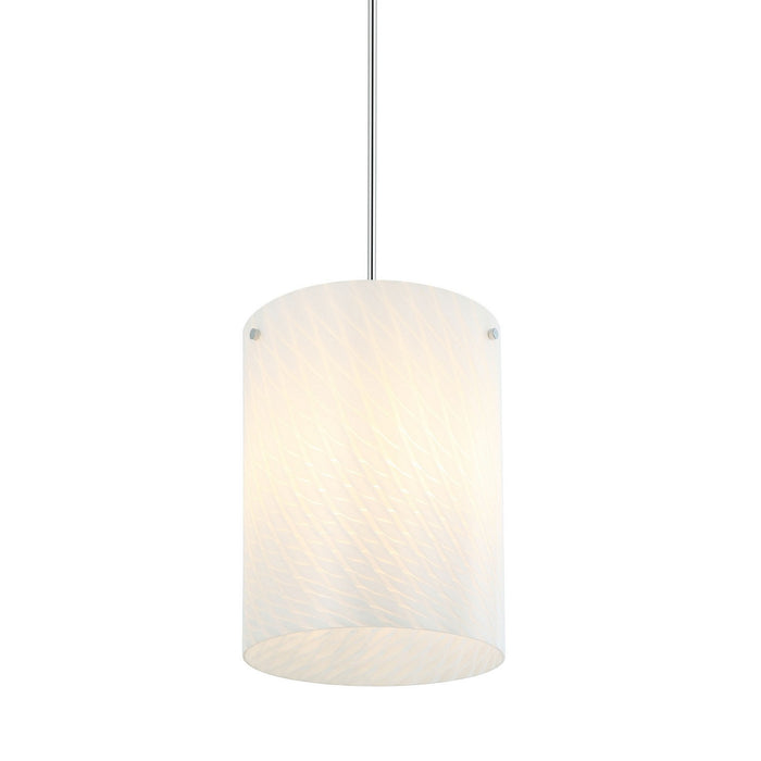 Varaluz AC1693 Three Light Pendant, Chrome